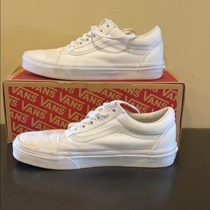 Old Skool vans! Gently used. With original box!